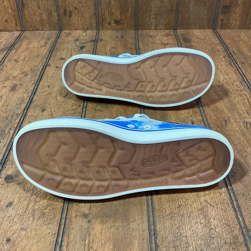 Keen Womens Elsa Lite Blue White Casual Fashion Sneakers Shoes Size 7 NEW